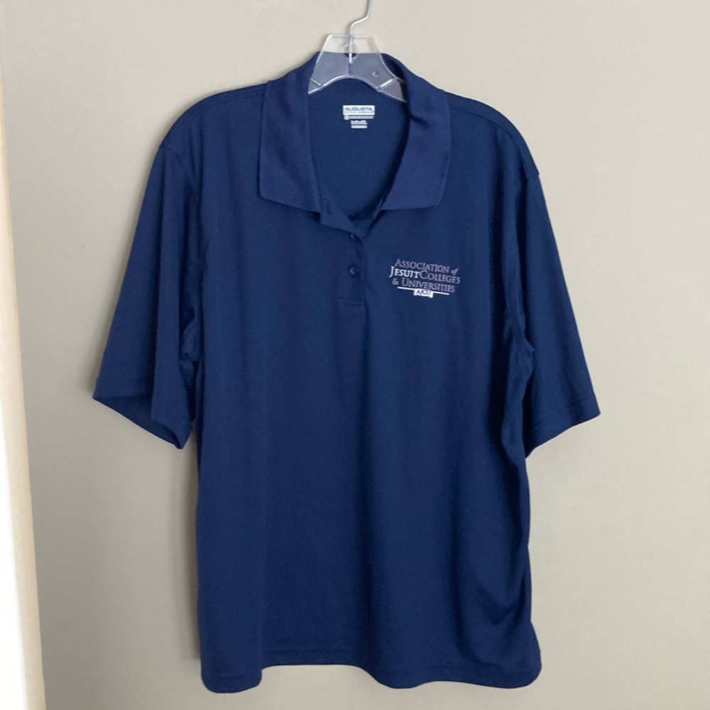 Blue gold shirt Association of Jesuit Colleges and Universities AJCU 2XL